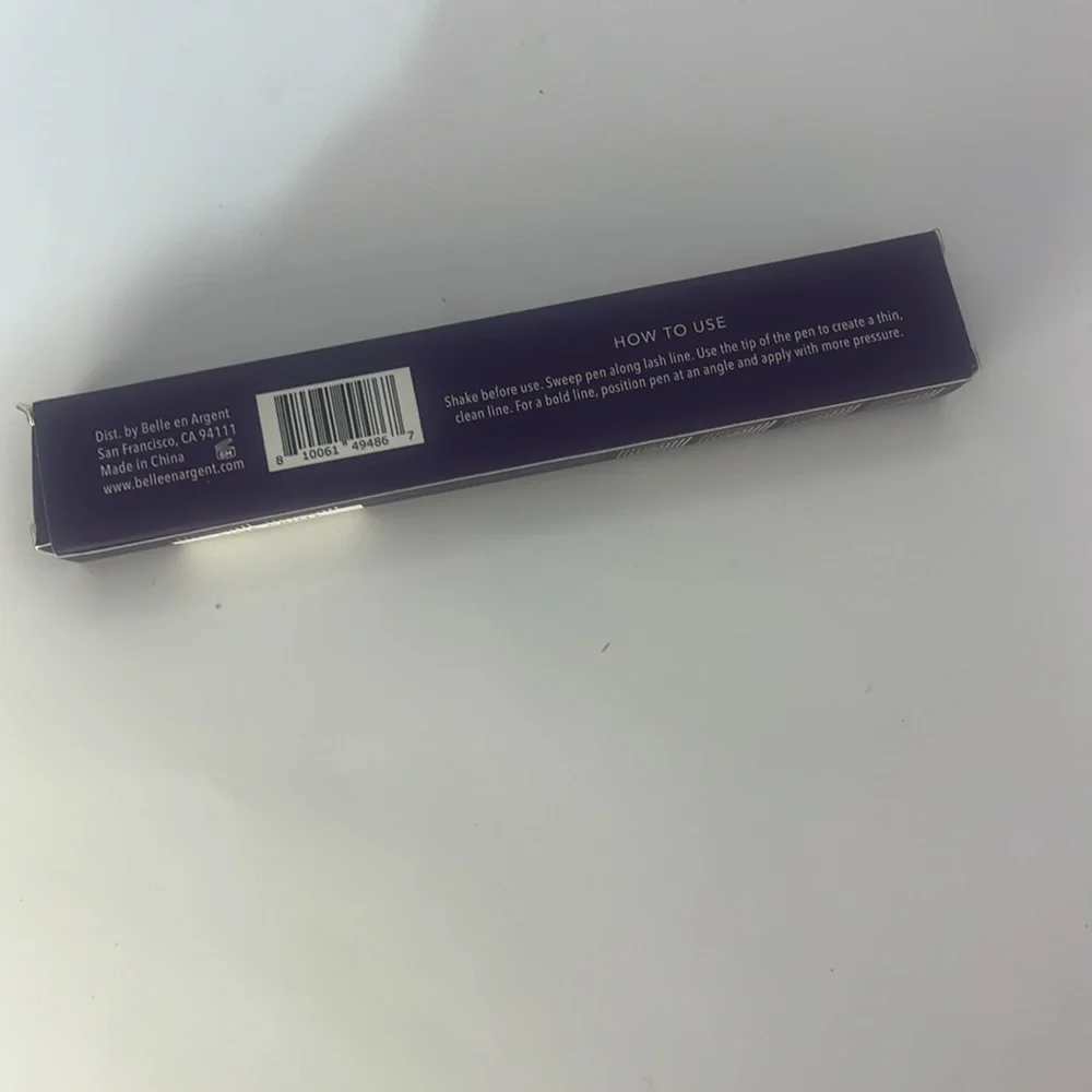 BELLE EN ARGENT Fine Print Liquid Liner – Precision Black Felt Tip